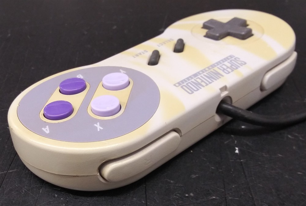 ⭐️⭐️⭐️⭐️⭐️ OEM Super Nintendo SNES Controller SNS-005 Grade C
