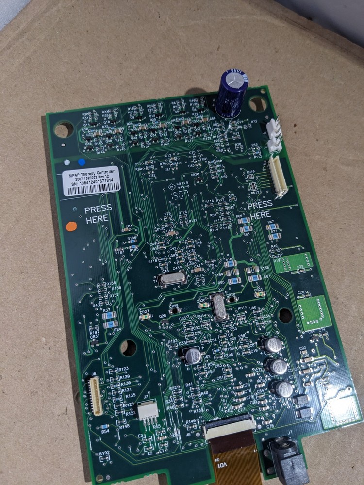 MPAP Therapy Controller Board 2507 1023002 Rev 12 - Replacement Part
