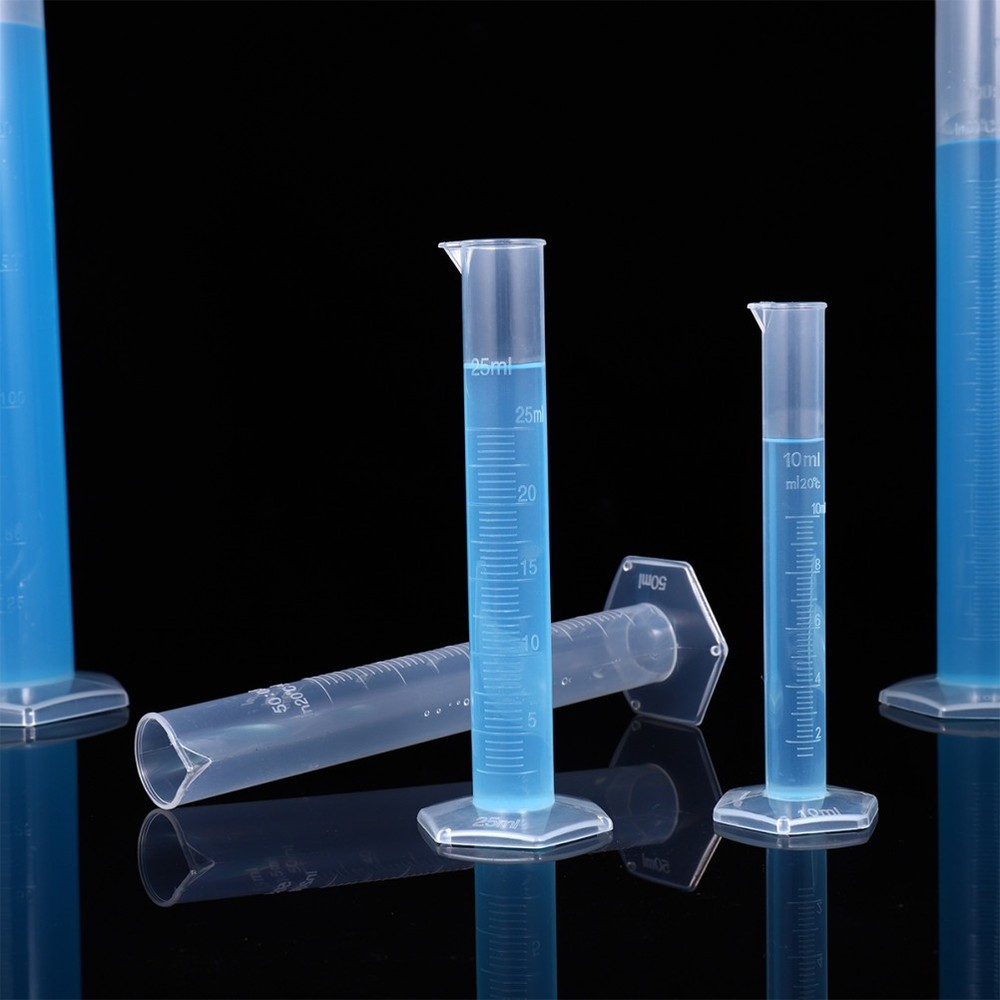 Laboratory Equipment Measuring Vials Graduated Cylinder Science Test