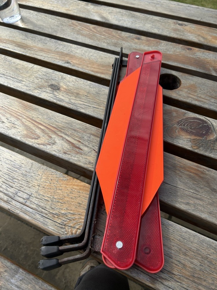 Road Safety Triangle by Tremplastik Complete With Case