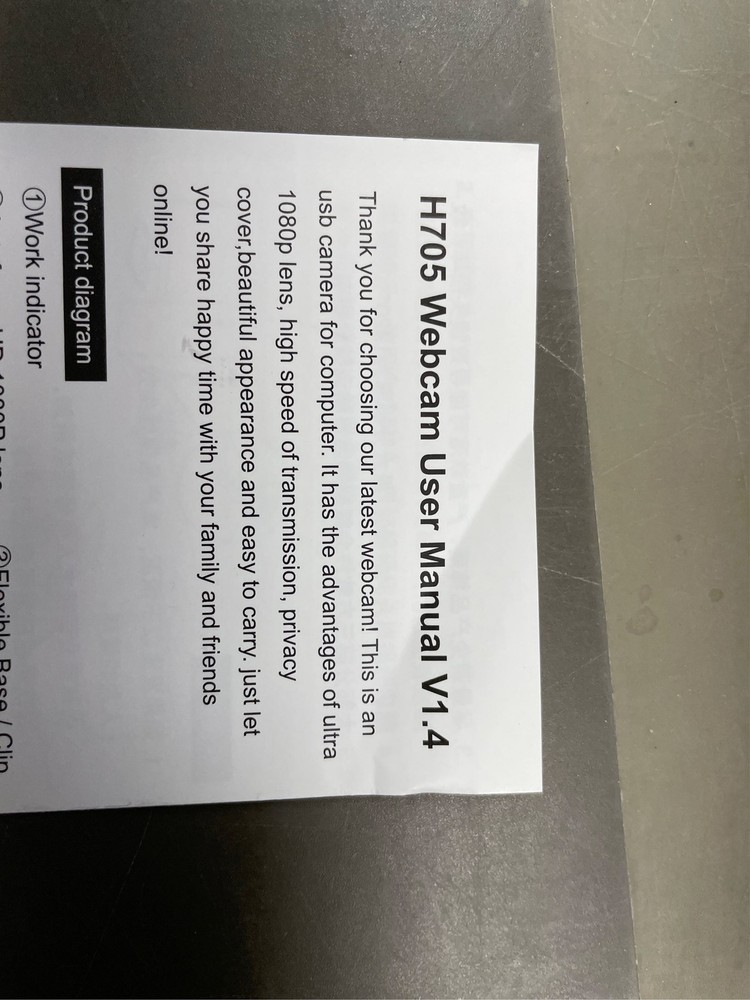 LPDISPLAY 1080P Webcam with Microphone,60 FPS USB Webcam 2 Mics Streaming with P