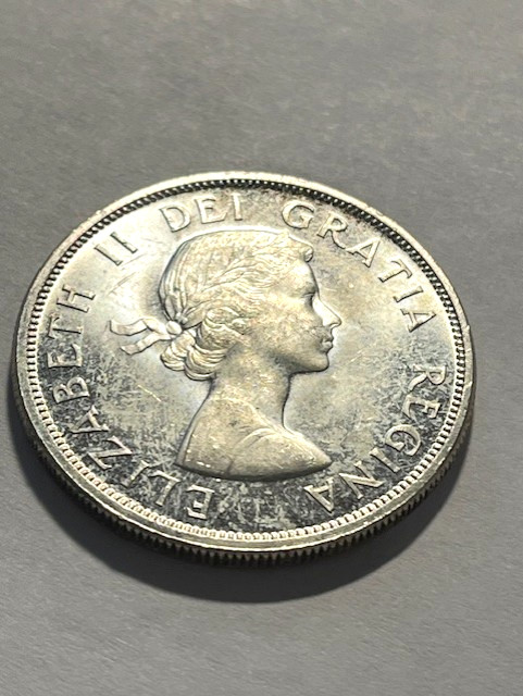 1962 Canada Silver Dollar/Unc+ #17509-2