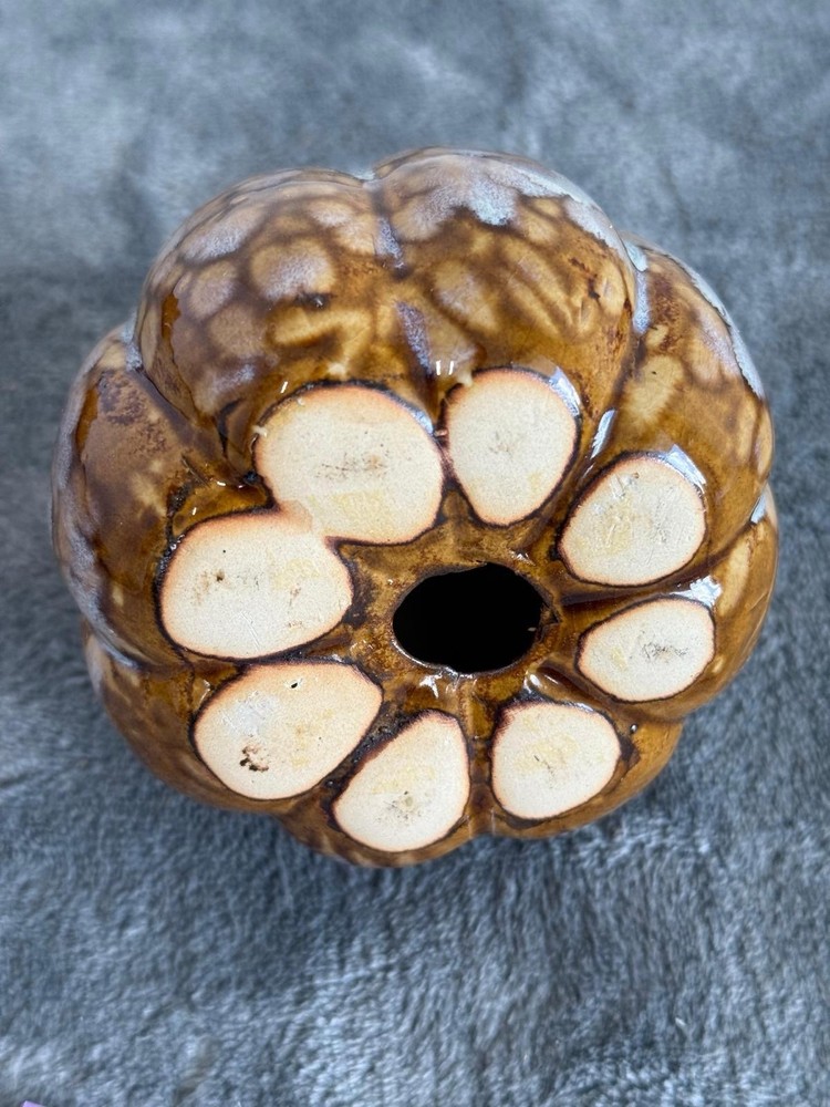 Glazed Pumpkin Fall Decor