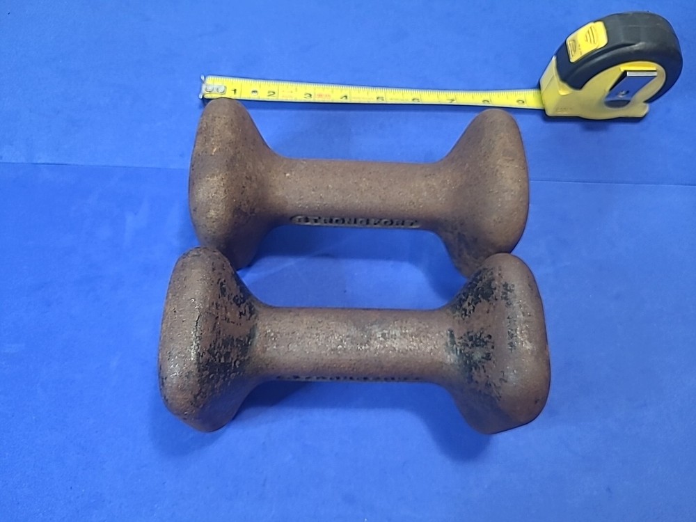 Strongfort Square Loadable Fillable Dumbbells