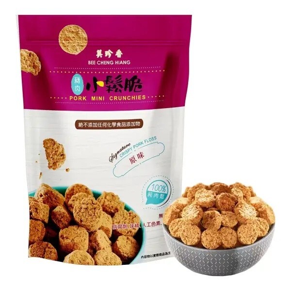 [Bee Cheng Hiang] Mini Crunchies 150g/ Pack 美珍香 原味小鬆脆