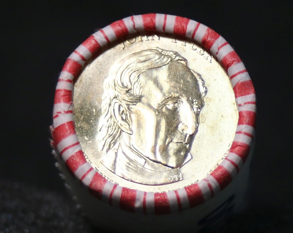 2009 John Tyler Presidential Dollar Roll ~ Look For Errors and Mint. #68