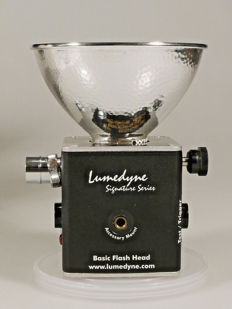 PRL) LUMEDYNE HEBC 800ws BASIC SIGNATURE SERIES HEAD FLASH FLASH + SYNC CABLE