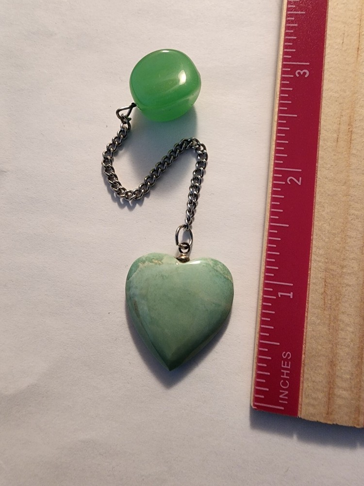 Handmade Chrysoprase Pendulum