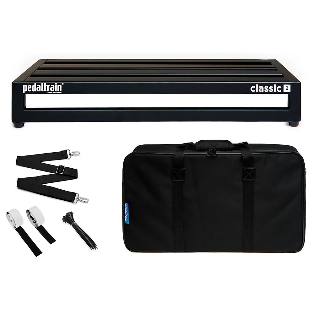 Pedaltrain Classic 2 Pedal Board with Soft Case