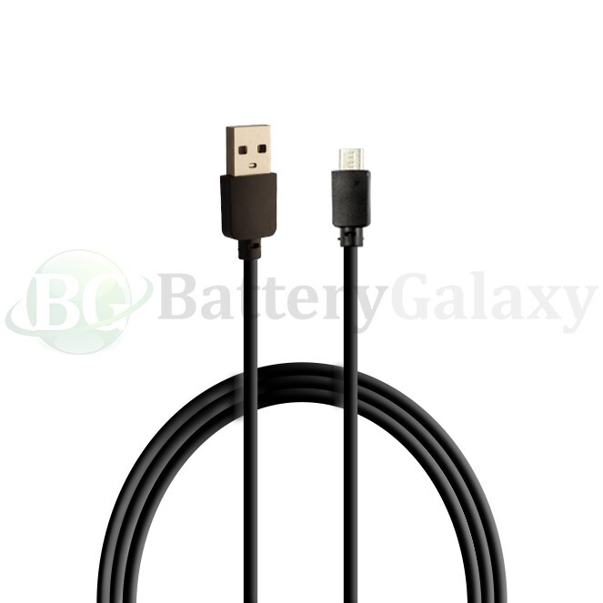 5-Pack 3 Ft Sync data charging Heavy Duty USB 2.0 A Male to Micro B Cable