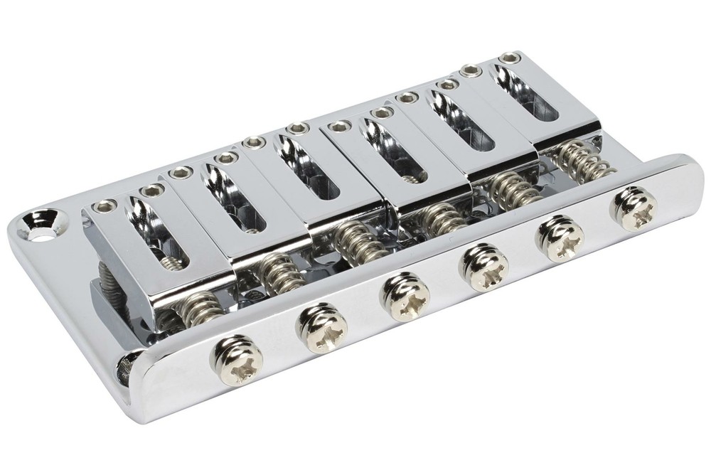 GOTOH GTC101 String Through Fixed Bridge w/ Brass Saddles