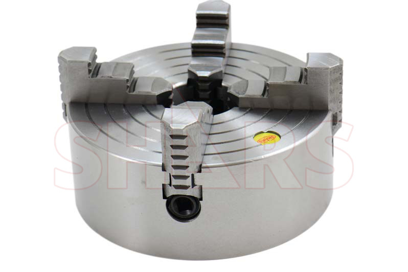 Shars 8" 4 Jaw Independent Lathe Chuck D1-4 TIR Runout Certificate R[