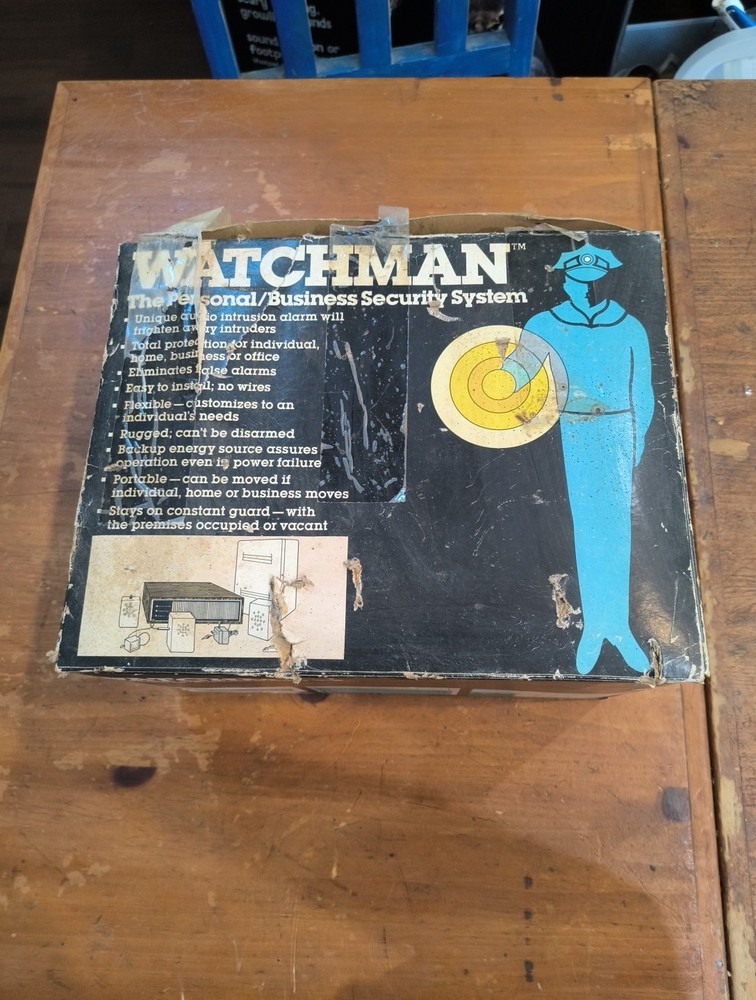 Watchman Security System Vintage