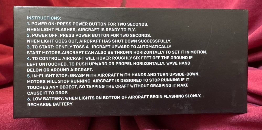 ALIEN HOVERCRAFT - INTERACTIVE DRONE 2019