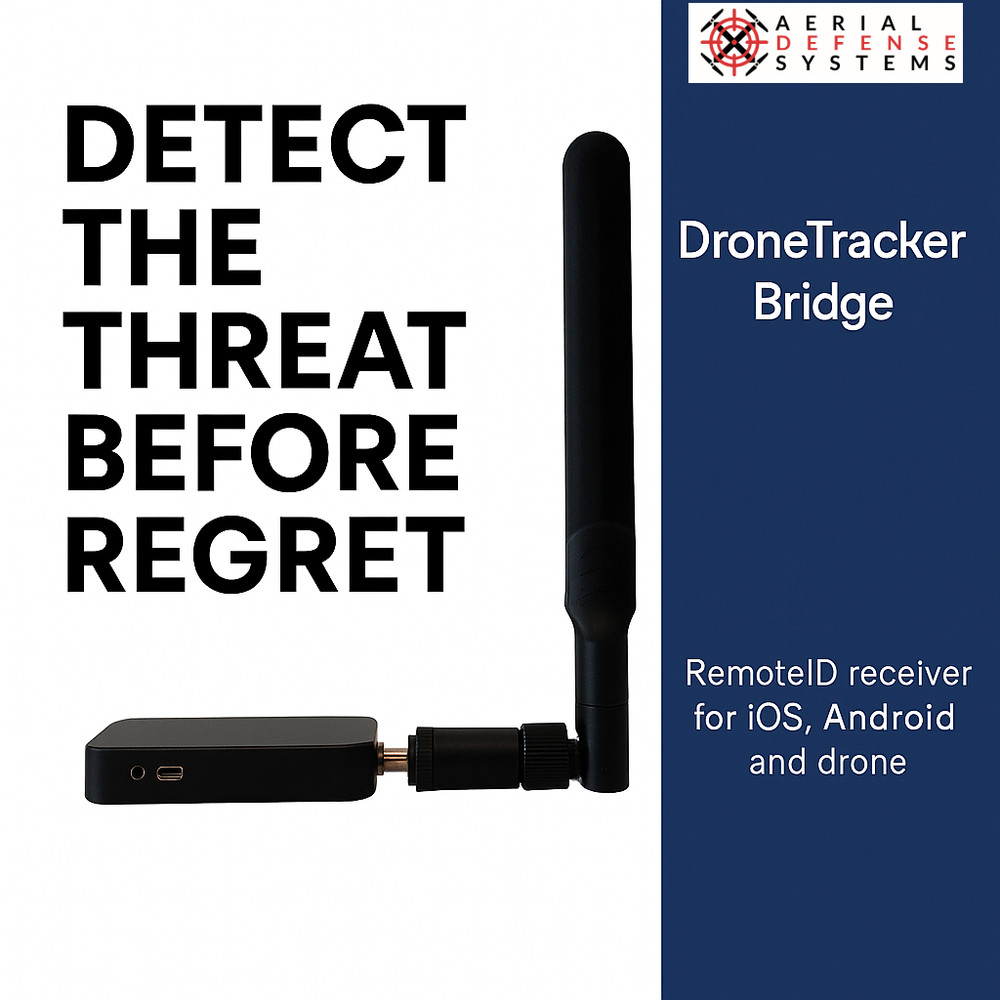 Portable Drone Detection Device – Remote ID UAV & Pilot Tracking System