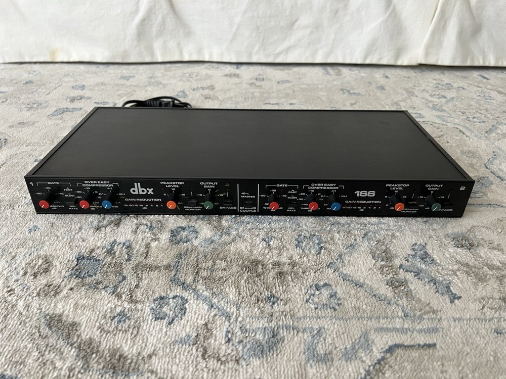 dbx 166 Gain Reduction Professional Dynamics Processor