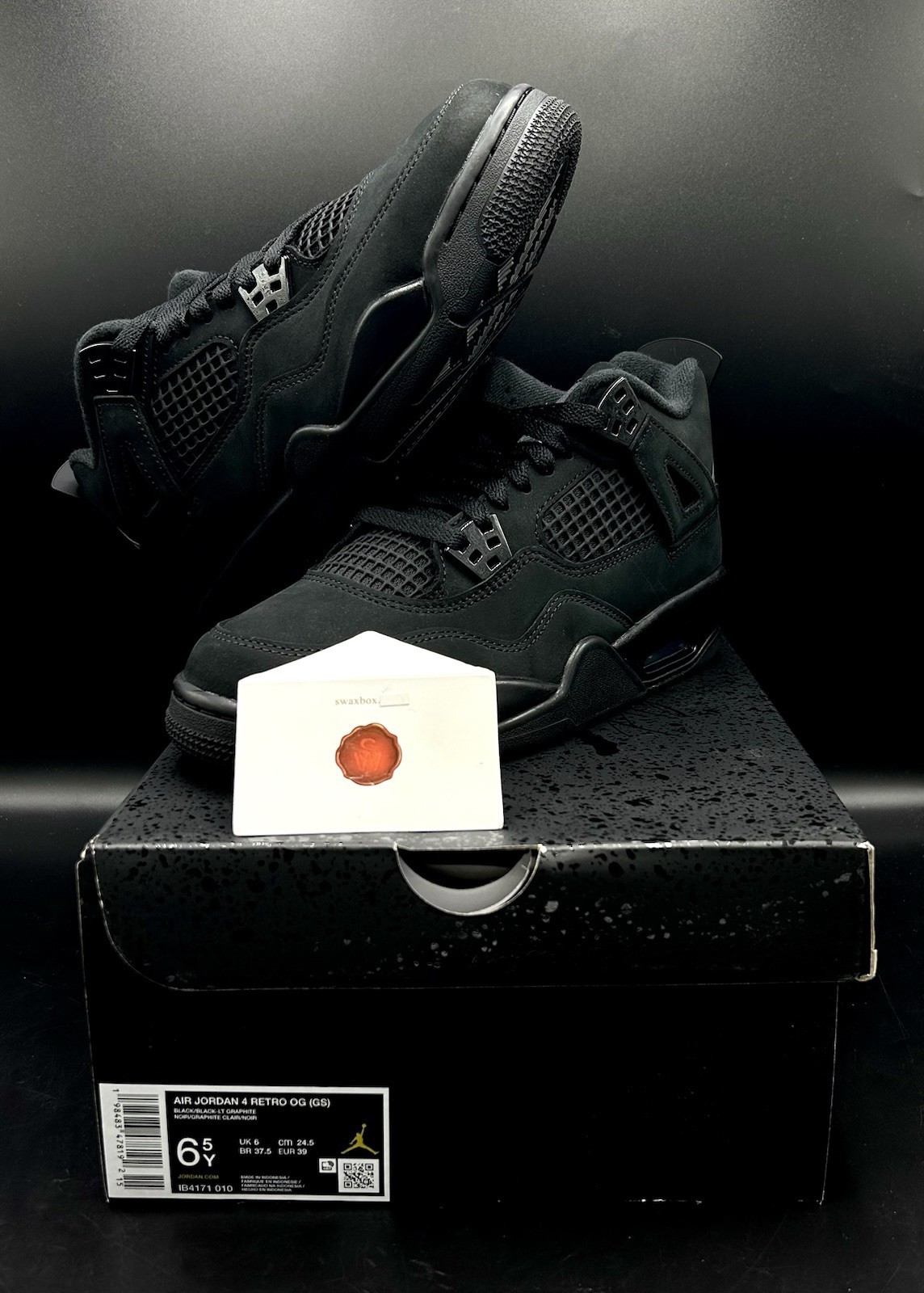 Air Jordan 4 “Black Cat” FV5029-010 Ship Now