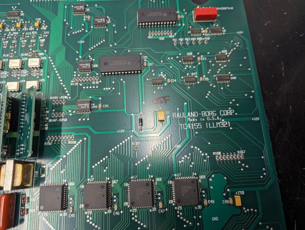 Rauland-Borg TC4155 LLM32 Card PCB Board for Intercom System