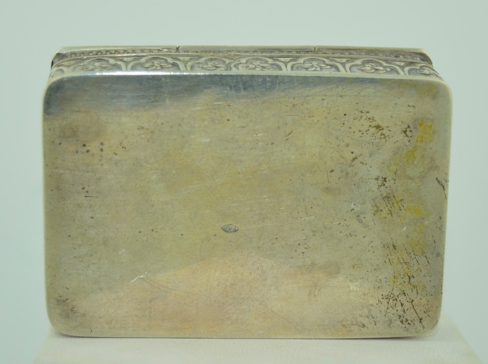 Sterling Silver Repousse German Trinket Box