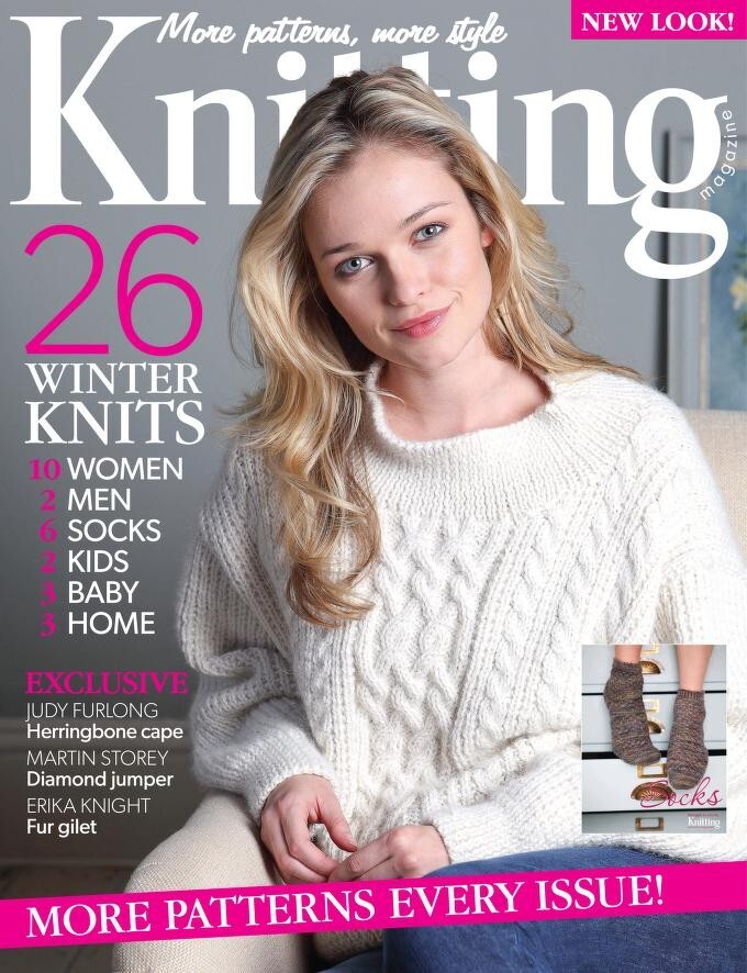 KNITTING MAGAZINE 72 Classic Issue Collection On USB Flash Drive