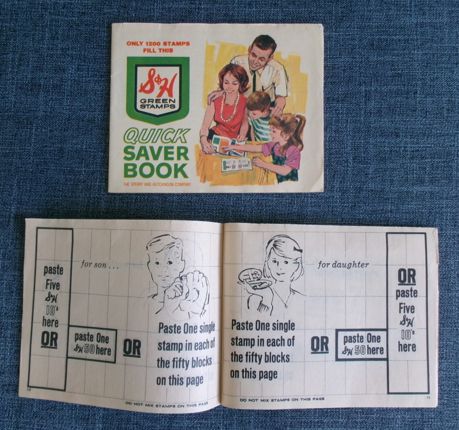 S&H Green Stamp Accumulation