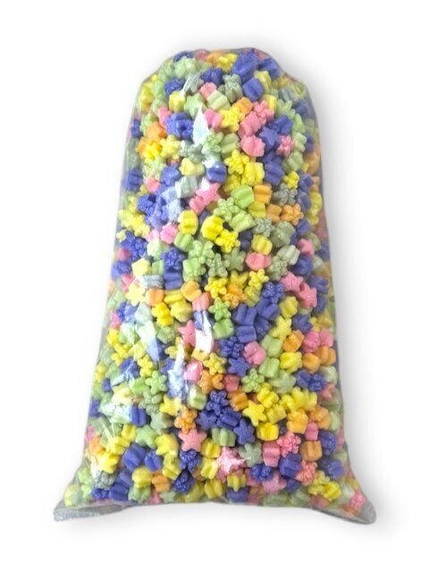 FunPak Rainbow Stars Biodegradable Packing Peanuts 1.5 cu ft Bag