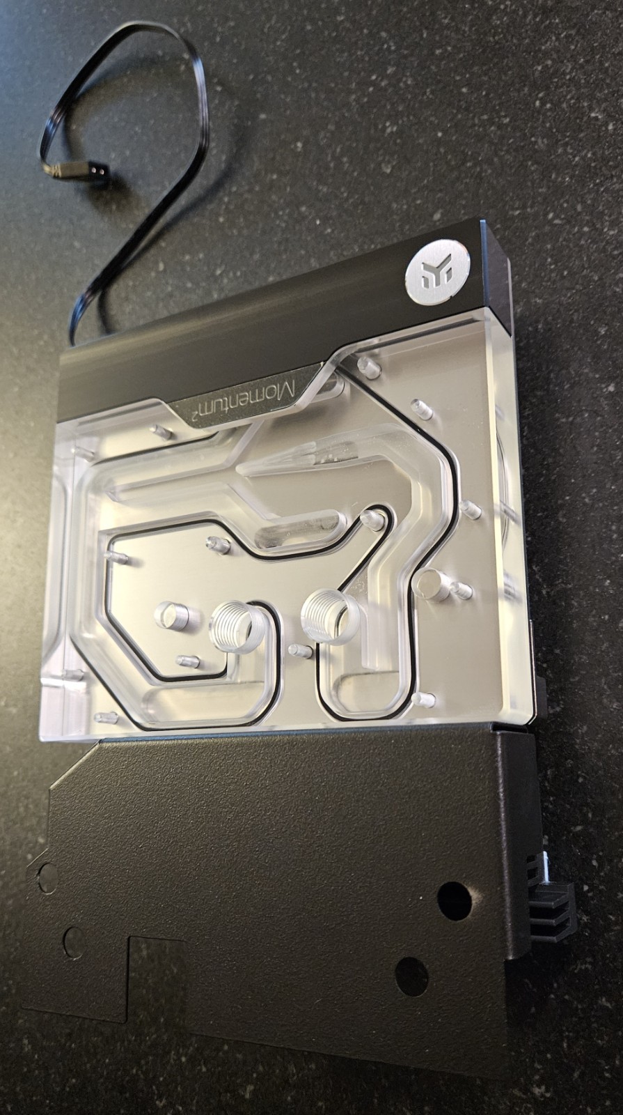 EK-Quantum Momentum2 Aorus Z790 Master X D-RGB CPU & MOSFET Water Block