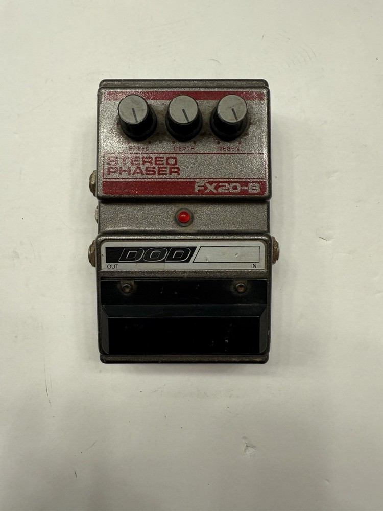 DOD Digitech FX20B Stereo Phasor Phaser Vintage Guitar Effect Pedal *READ*