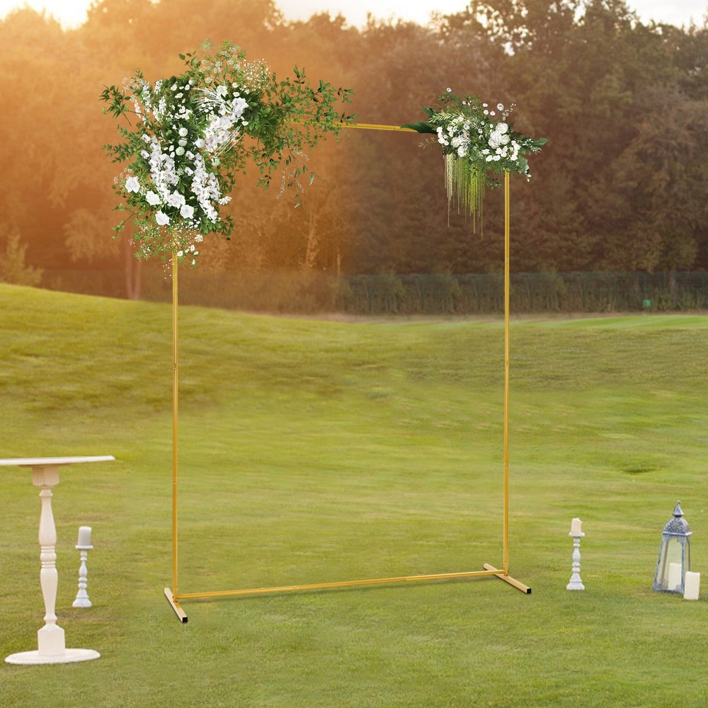 1.5*2 m Wedding Backdrop Stand Rectangle Frame for Ceremony Decorations