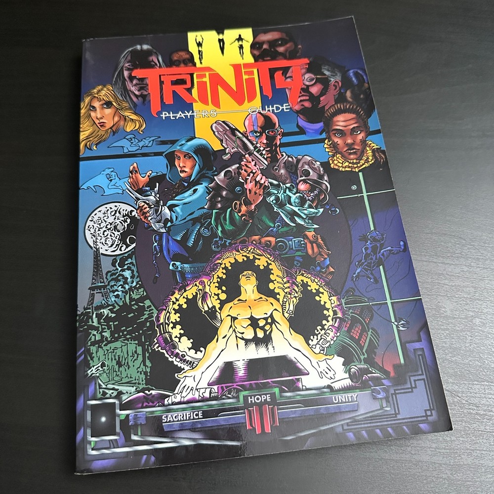 Trinity Player’s Guide Softcover White Wolf RPG 1999