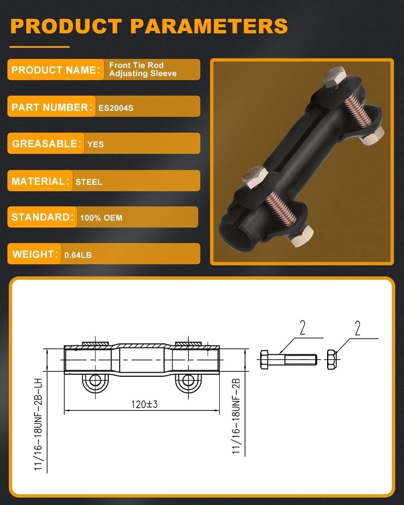 Complete 15pc Front Suspension Replacement Kit for Chevy/GMC Vehicles - Durable