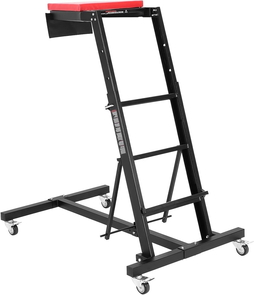 400LBS Automotive Topside Creeper Adjustable 45-65"Foldable Engine Creeper, Auto