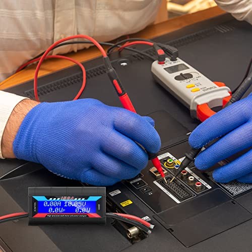 2 Pcs High Precision Watt Meter Power Analyzer Battery Consumption 9000.0