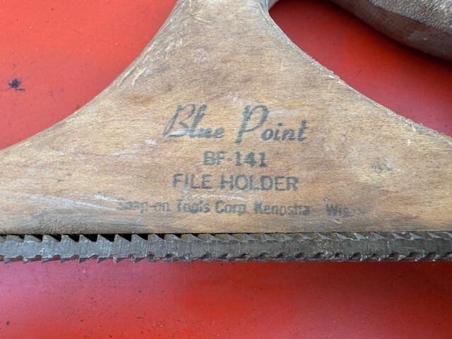 Snap On Tools Auto Body File Holder Tool BF-141