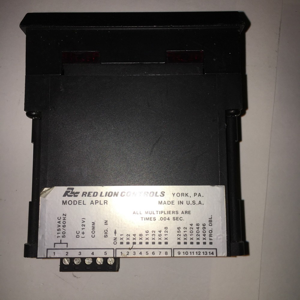 Red LION CONTROLS APLR DISPLAY PANELS/DIGITAL INDICATORS