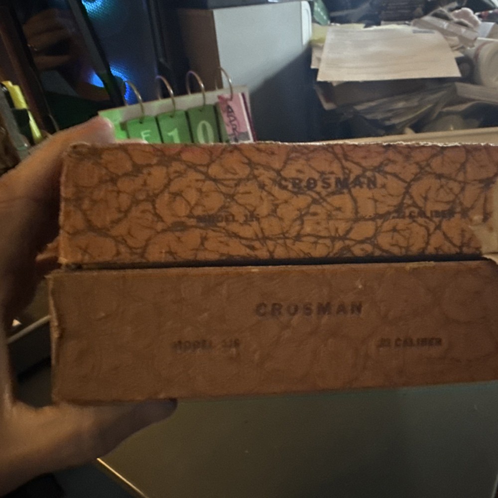 Crosman Model 116 Boxes and paperwork ONLY!