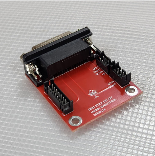 Db15 joystick diy kit arcade cabinet controller wiring set