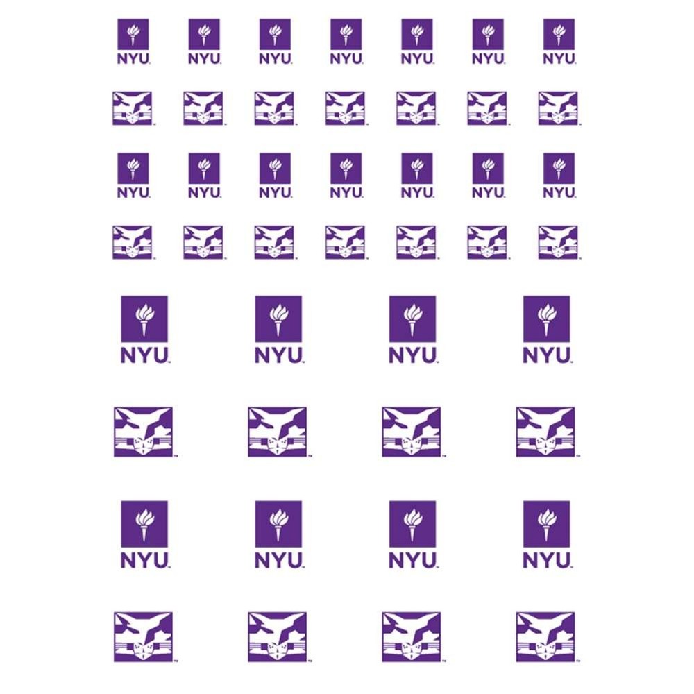 NYU Bobcats Small Sticker Sheet - 2 Sheets