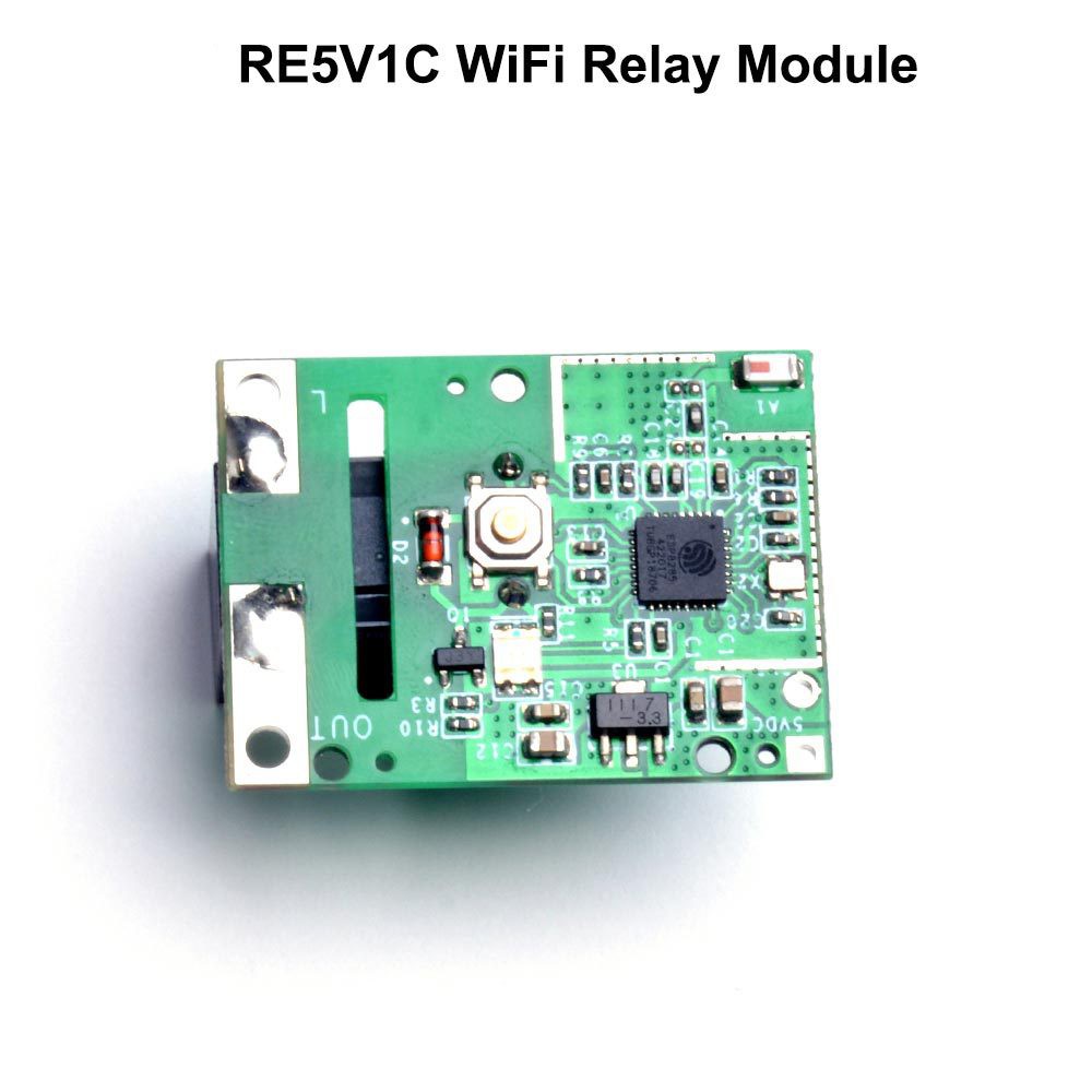 RE5V1C WIFI Inching/Selflock Relay Module Hand Make DIY Remote Control PCB Board