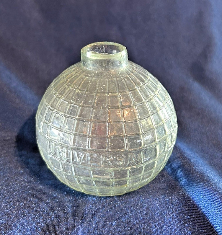 VERY RARE Globe lamp M. DAVIS  & CO UNIVERSAL LAMP  [  NOT TARGET BALL  ]