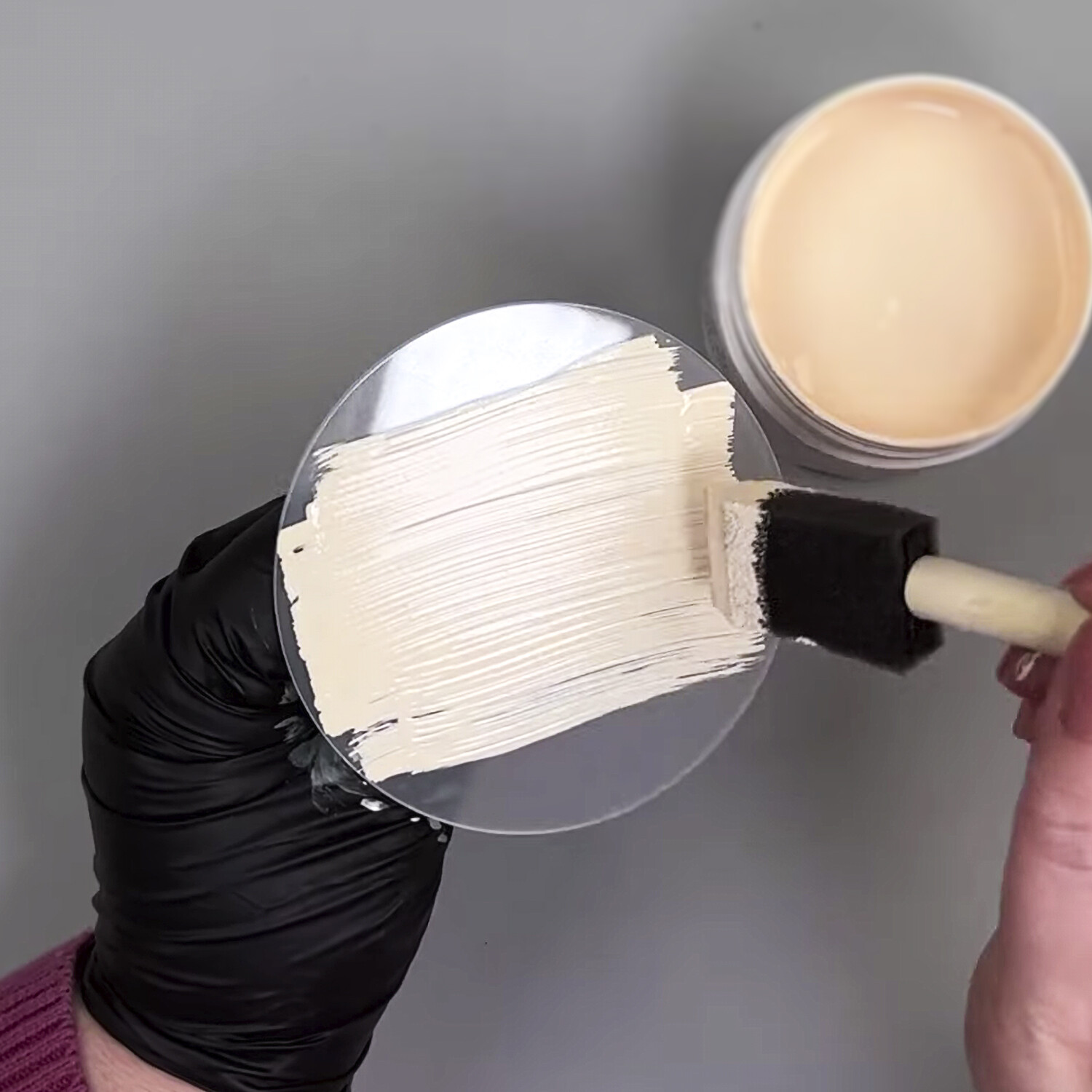 Round Acrylic Plexiglass Sheet Table Top 1/4" Flat Clear Cake Disc Lucite Circle