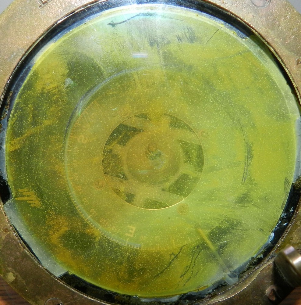 Antique Brass lighted Compass Type-06A Model # 41403-H