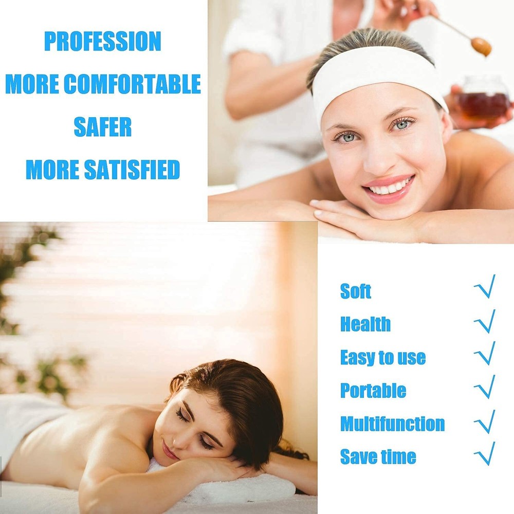 Disposable Massage Table Sheets Non Woven SPA Bed Covers Breathable 100 PCS