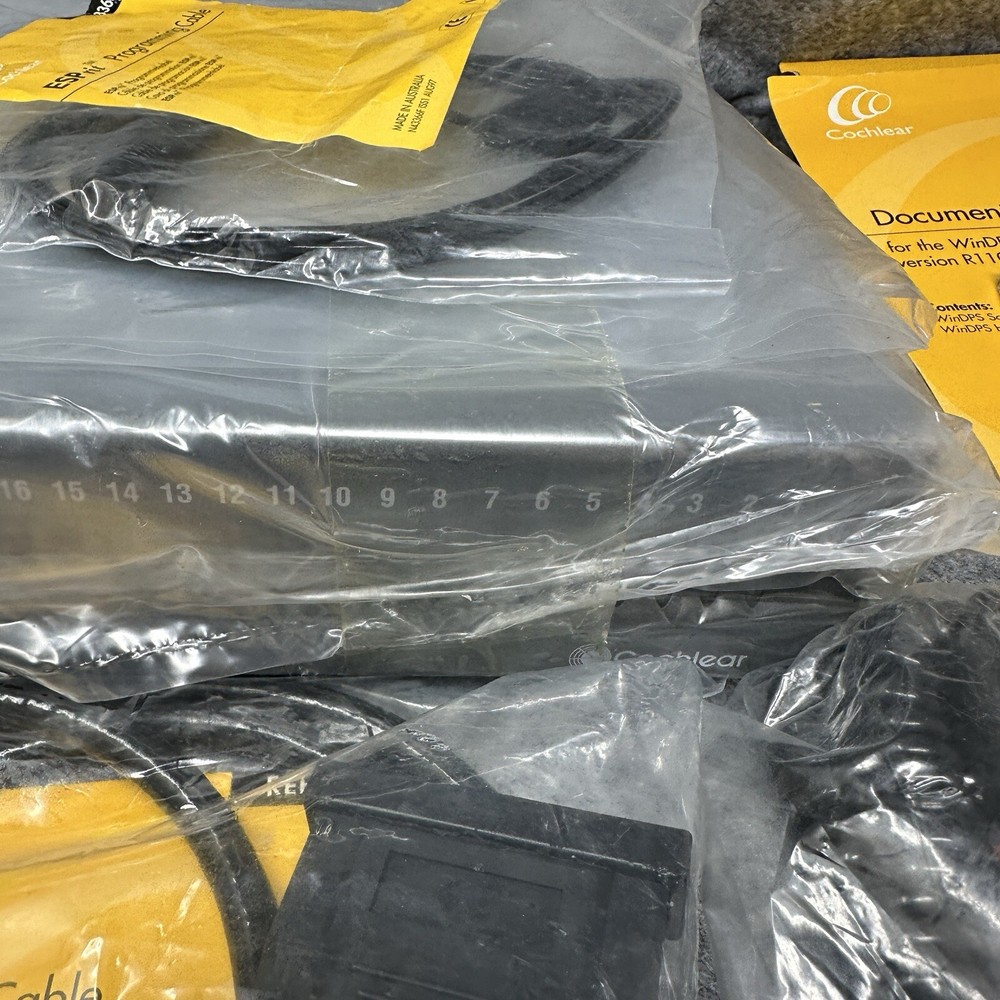 Cochlear Nucleus Bundle Processor Control Interface Cables Control Knob Software