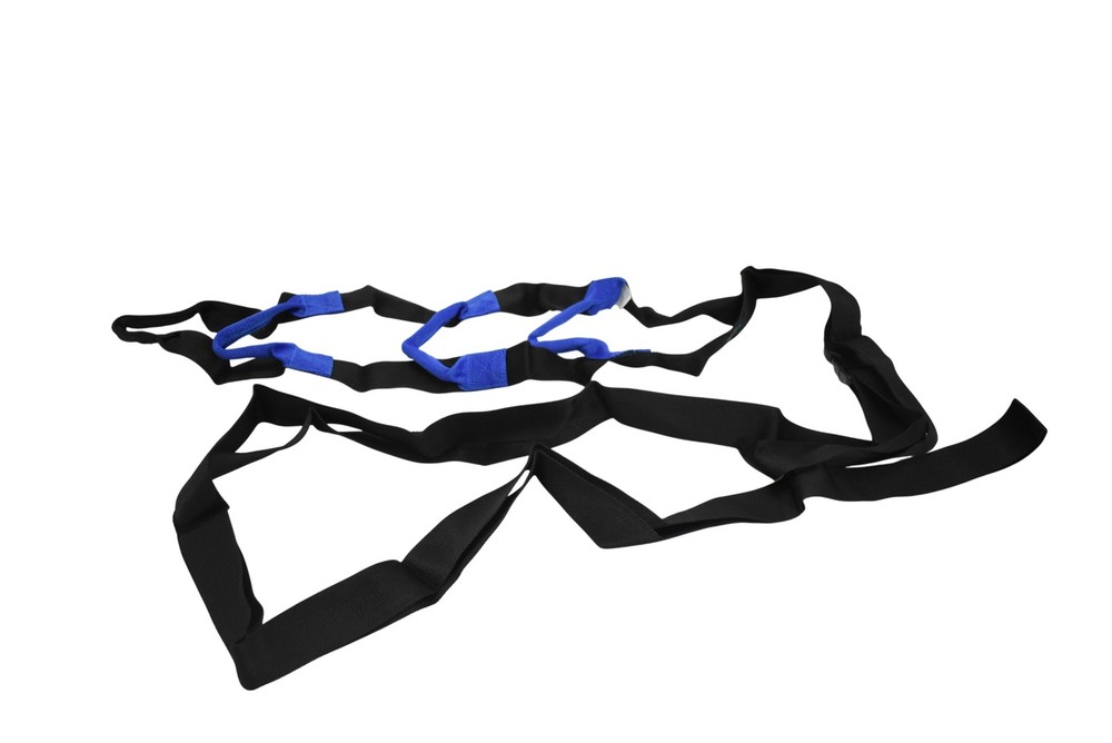 NEPPT Bed Ladder Assist Pull Up Lift Strap Black Polyester Mobility Aid