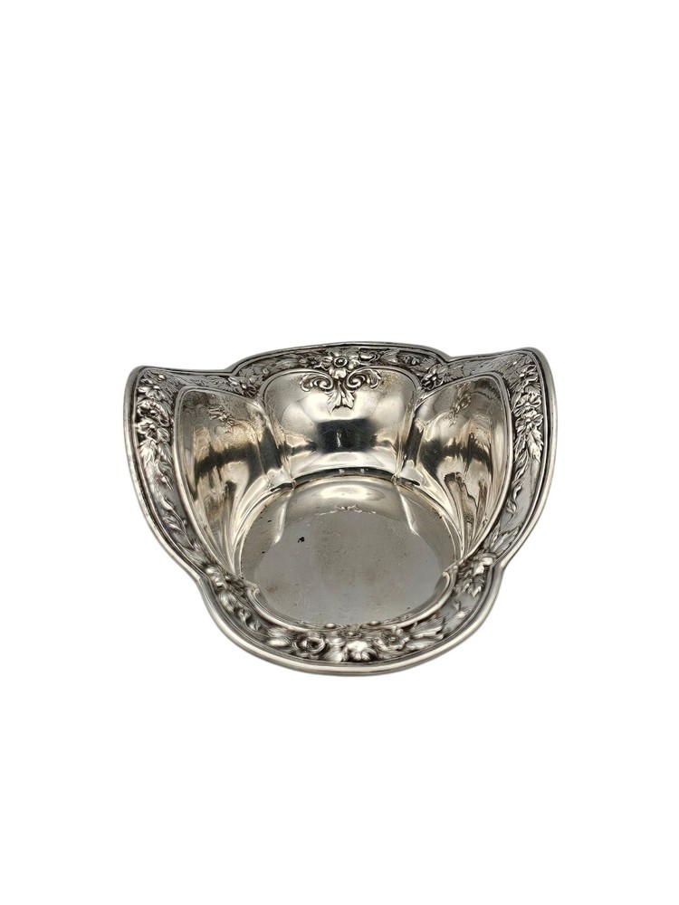 Early 20th Century Sterling Victorian Style Dish