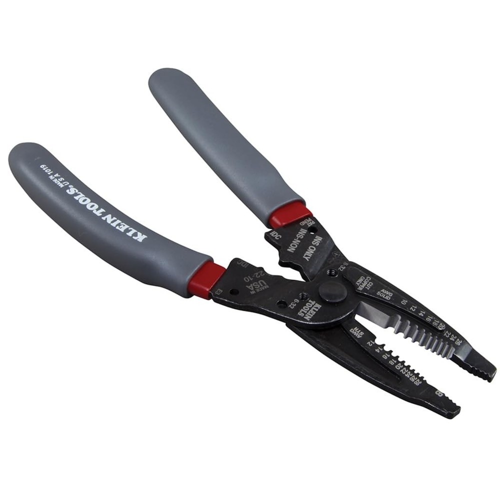 Klein Tools 1019 10 - 26 AWG Solid, 12 - 28 Stranded, Gray/Red