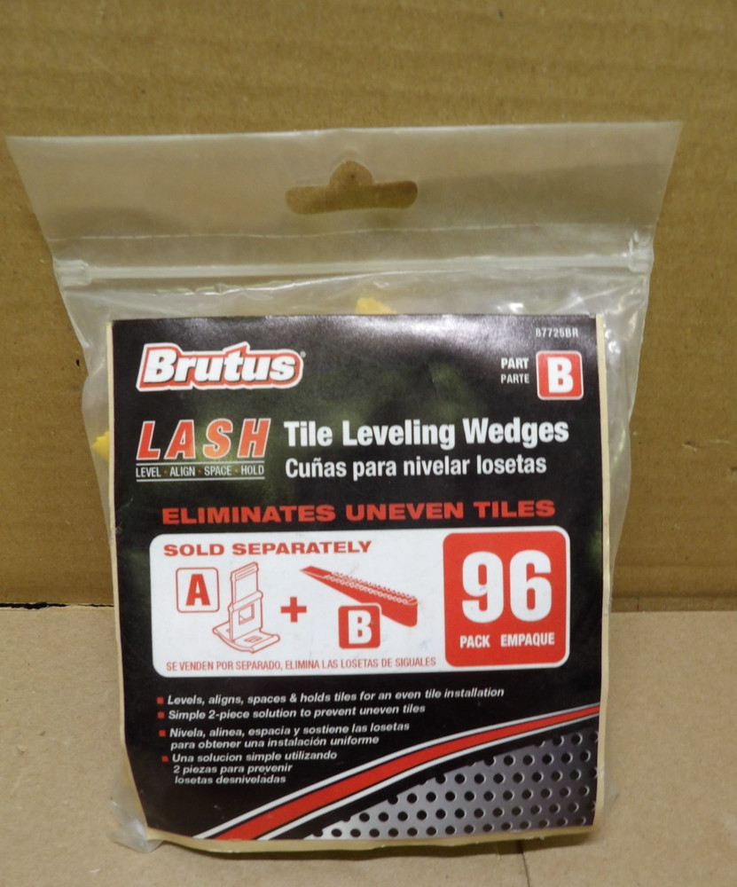 Brutus Tile Leveling Wedges 87725BR  -  Part B - Quantity 96