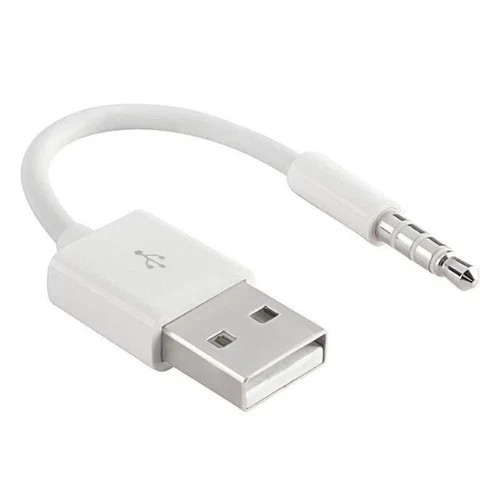 USB Charger Data SYNC Cable for Apple iPod Shuffle 3rd 4th 5th 6th 7th Gen 3.5mm