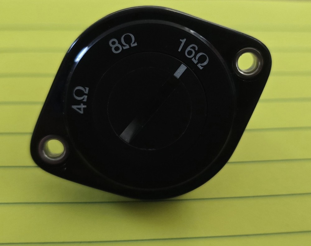 Marshall Amp Impedance Selector Switch Hard To Find!!